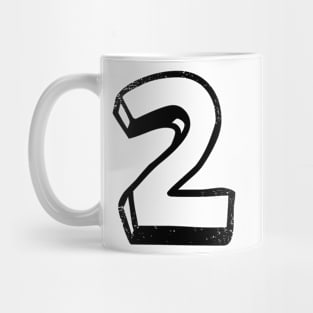 Number 2 Mug